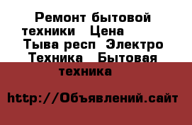 Ремонт бытовой техники › Цена ­ 400 - Тыва респ. Электро-Техника » Бытовая техника   
